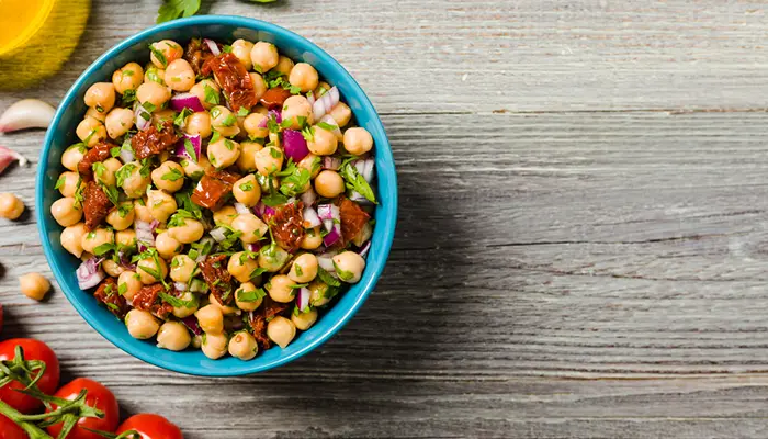 Chickpea salad and why is it so good for you